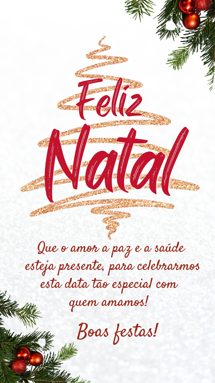 site:canva.com Mensagem de Boa Noite no Natal