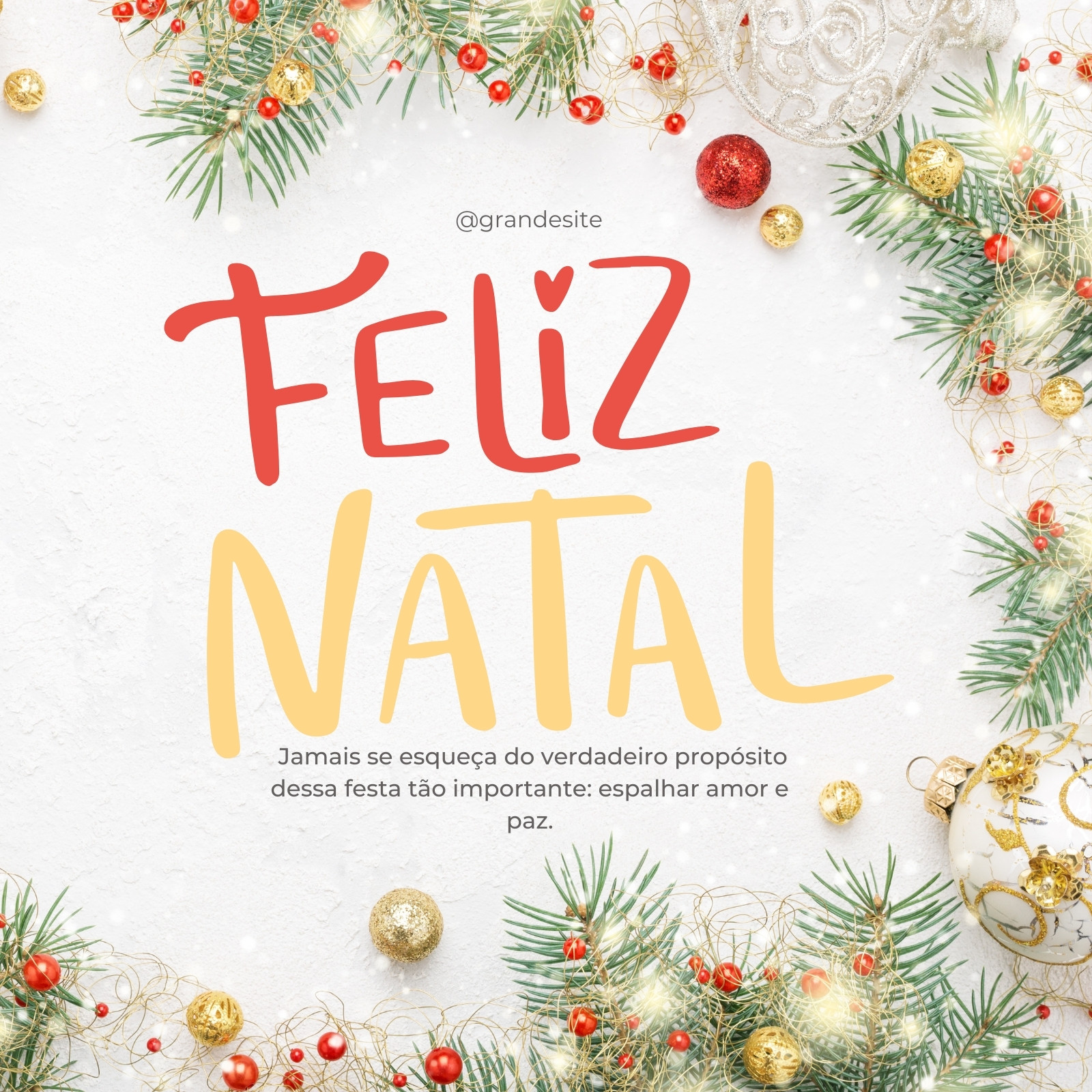 site:canva.com Mensagem de Boa Noite no Natal