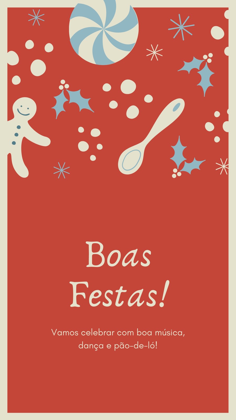 site:canva.com Mensagem de Boa Noite no Natal