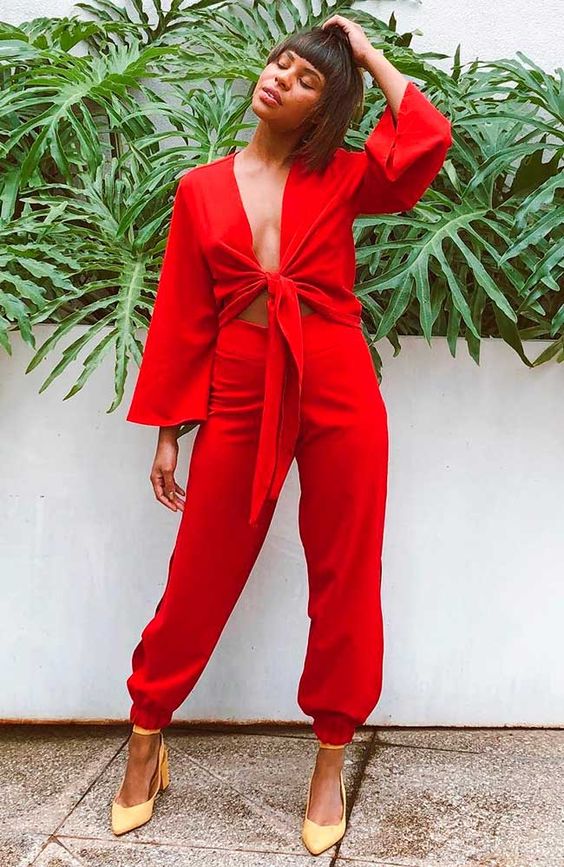 Look para o Natal Vermelho