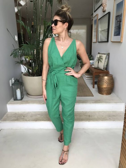 Look para o Natal Verde