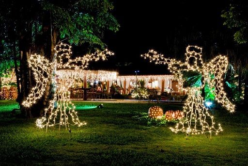 Decoração De Natal Area Externa Jardim