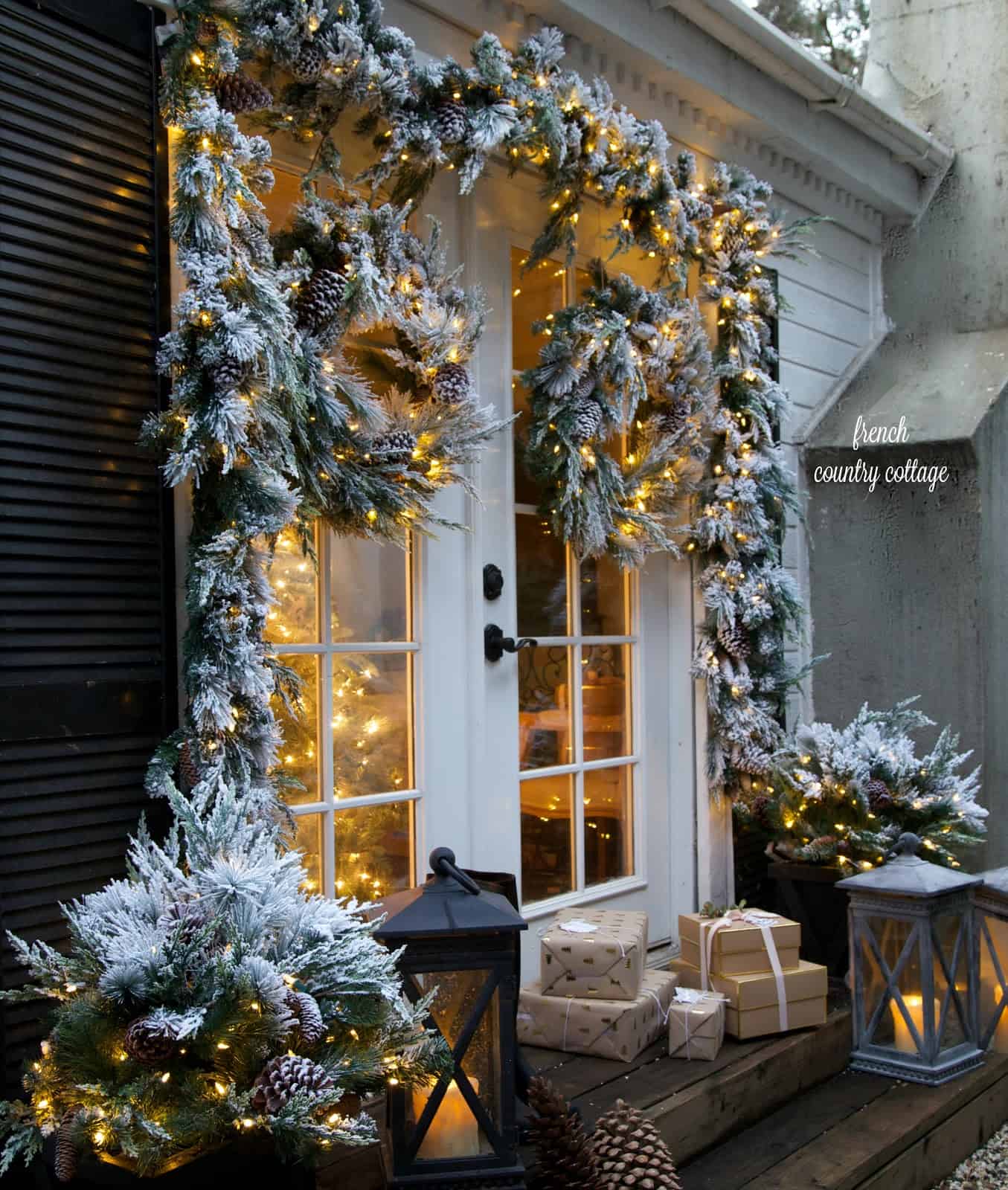 Christmas Decoration Outdoor Area Garden