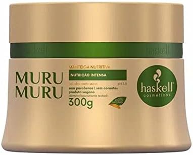 Amazon.com: Haskell - Linha Murumuru - Manteiga Nutritiva 300 Gr - (Murumuru Collection - Nourishing Butter Net 10.58 Oz) : Beauty & Personal Care