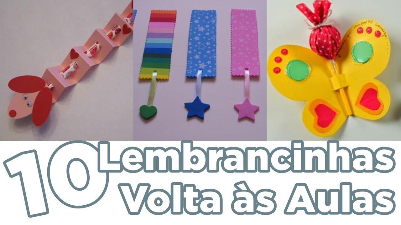 Lembrancinha Volta às Aulas Baratinhas