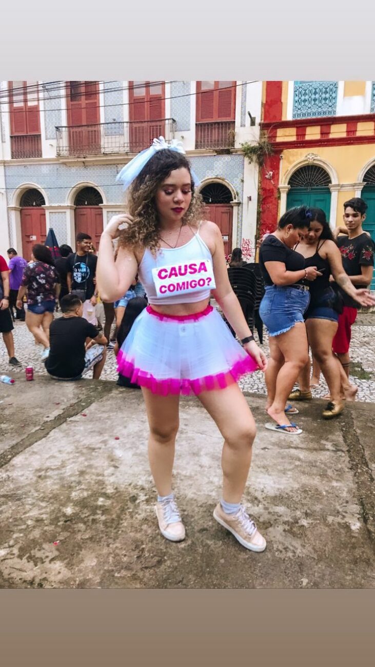 Look de Carnaval Bloquinho Feminino