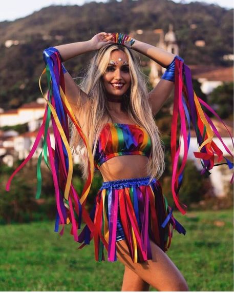 Look de Carnaval Bloquinho Feminino