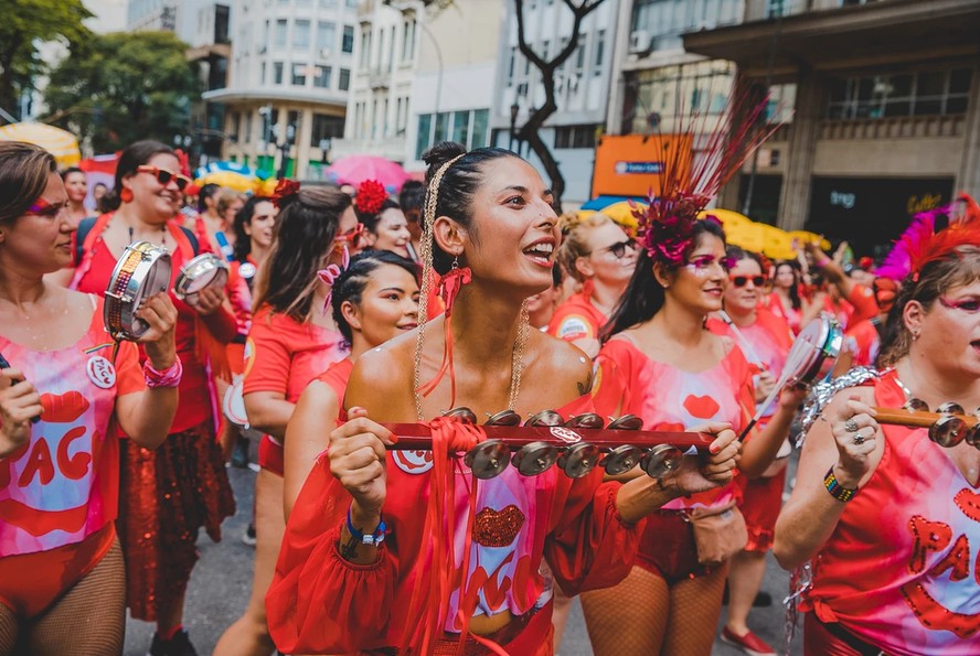 Look de Carnaval Bloquinho Feminino