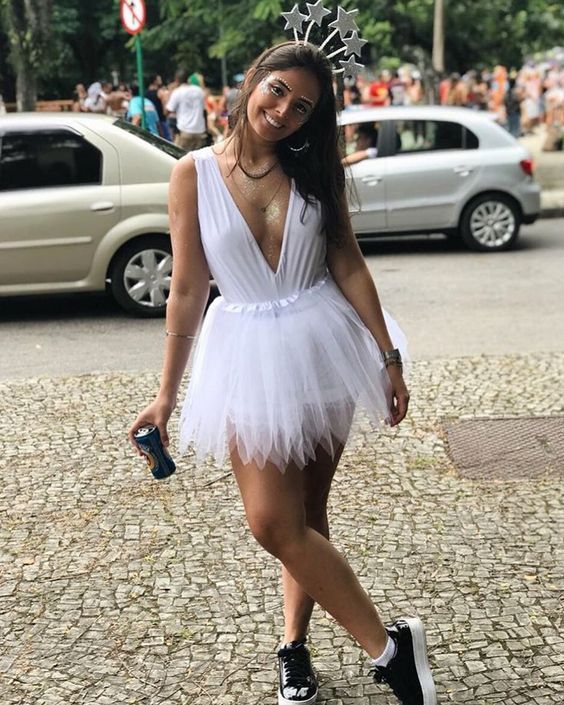 Look de Carnaval Fantasia Feminino