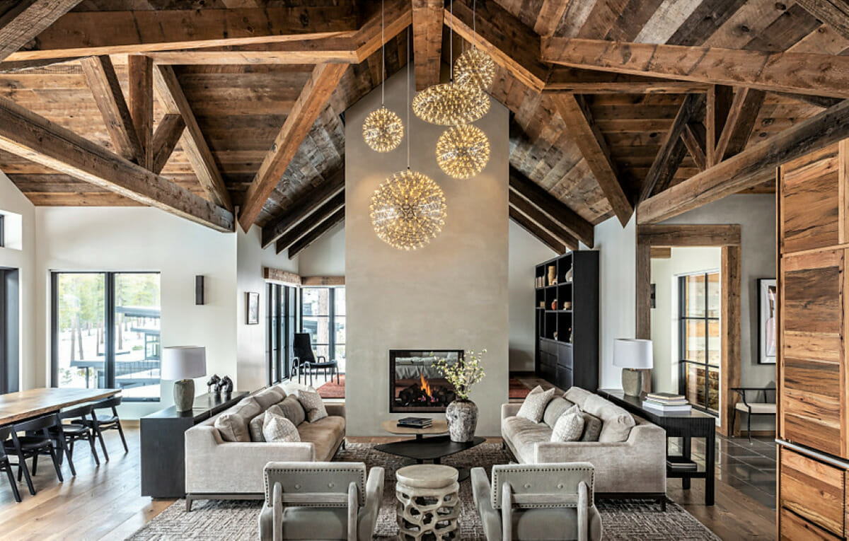 Rustic Living Room Decoration