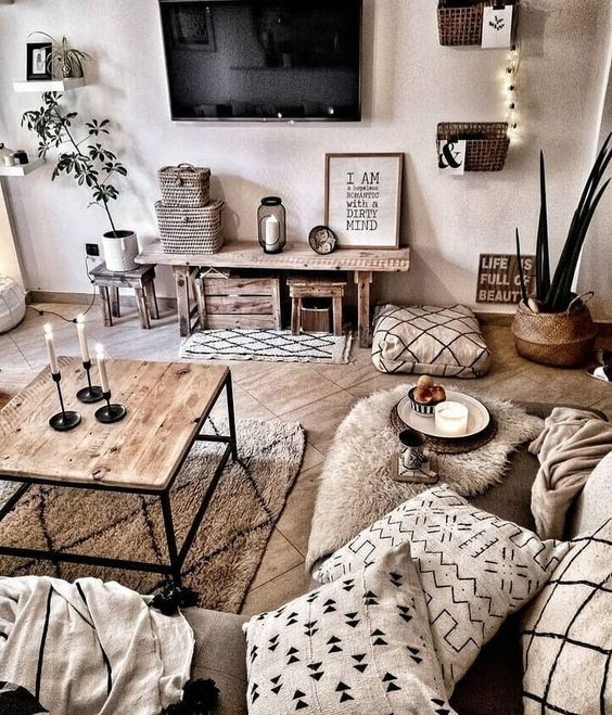 Rustic Living Room Decoration