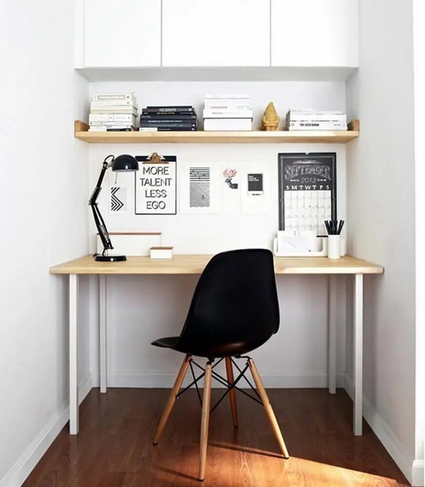 Decoração com Home Office Pequnos