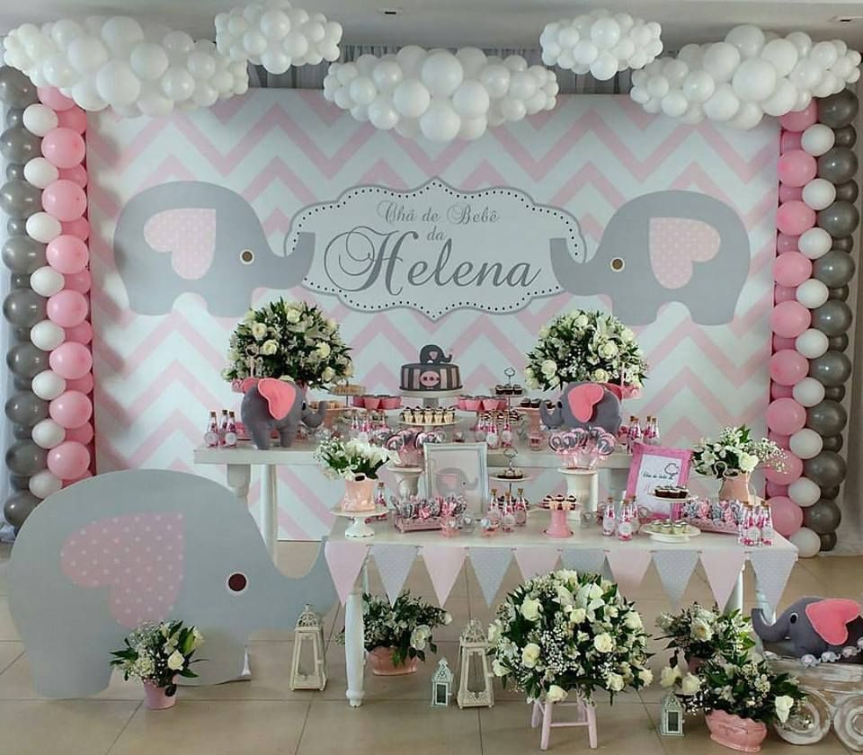 cha de bebe menina decoracao