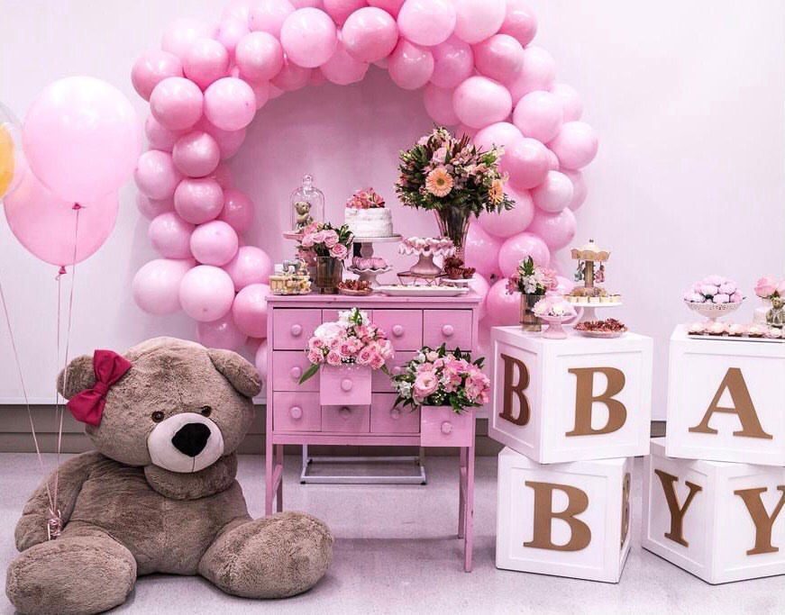 cha de bebe menina decoracao