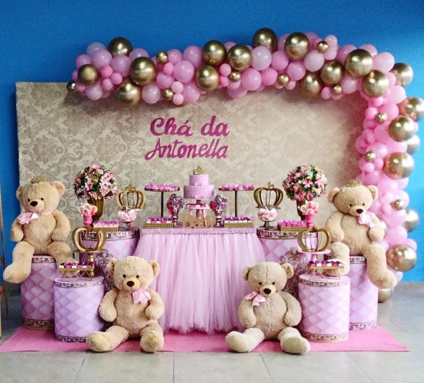 cha de bebe menina decoracao