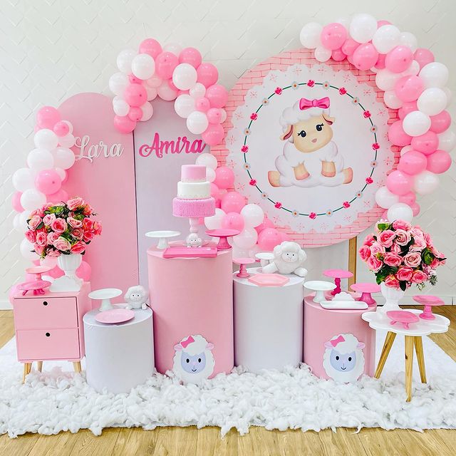 cha de bebe menina decoracao