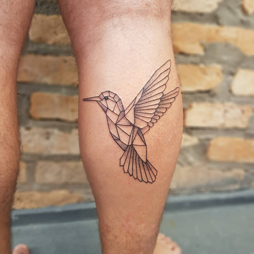 Tatuagem Beija Flor Feminina