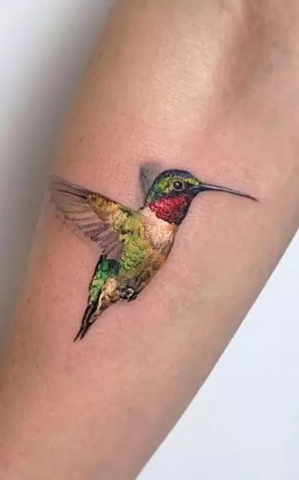 Hummingbird Tattoo for Women