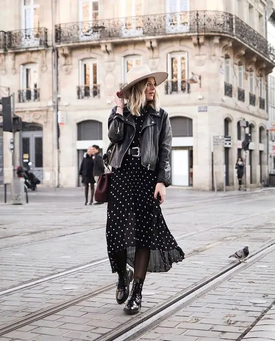 Look De Inverno Com Vestido E Bota