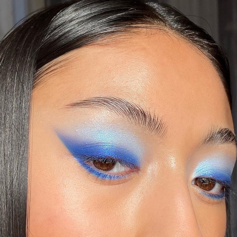 Makeup with Blue