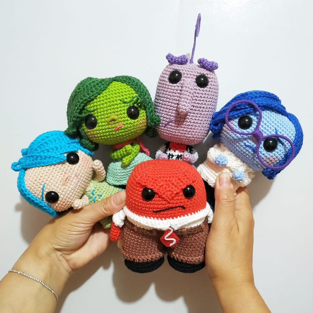 Inside Out amigurumi