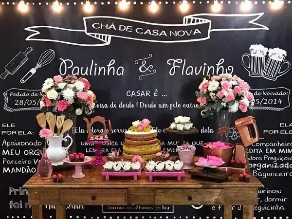 Decoração para O Chá de Casa Nova