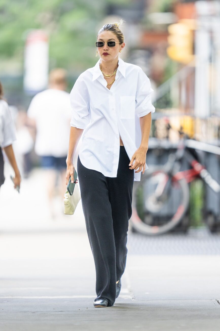 Look with Celebrity Womens White Shirt