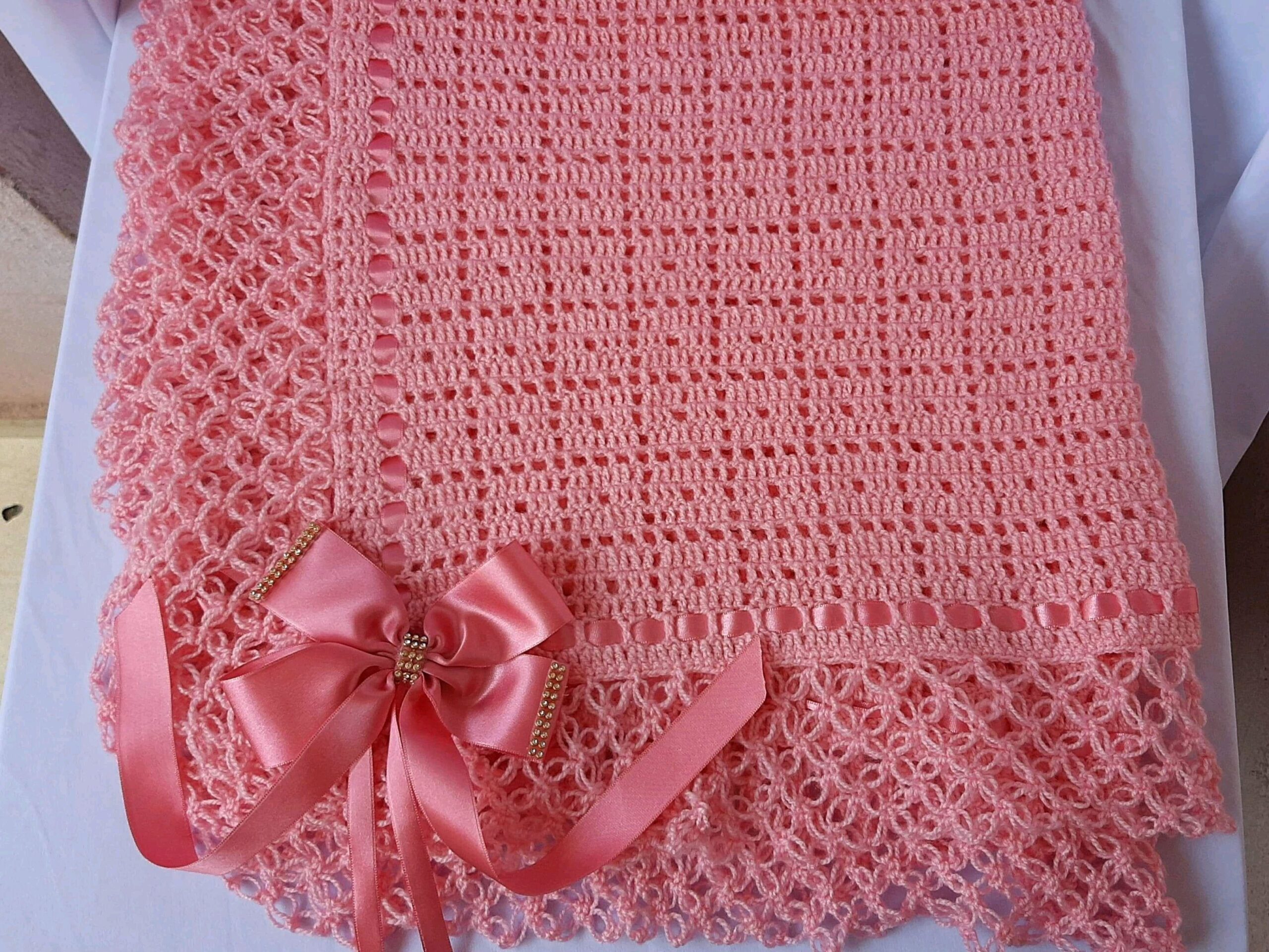 Manta De Croche Para Bebe