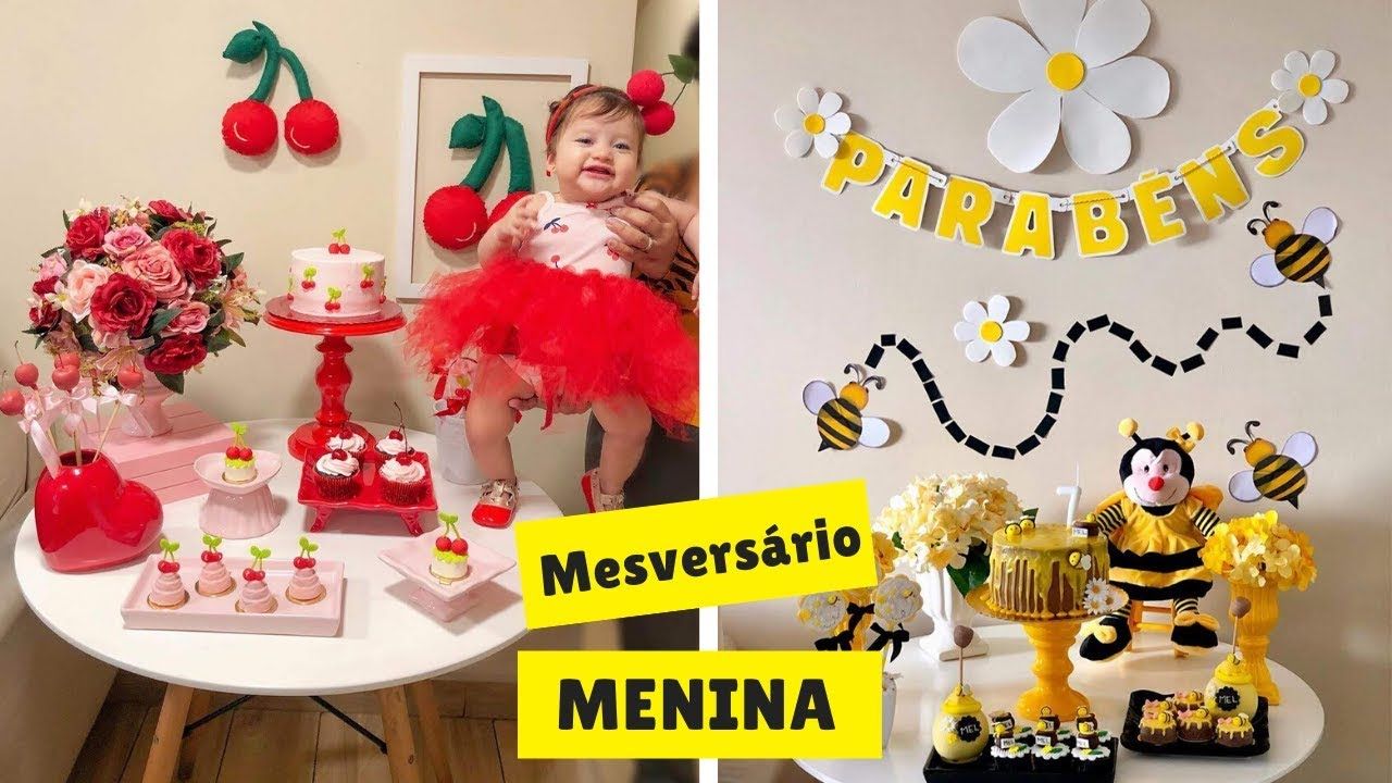 Mesversário Menina