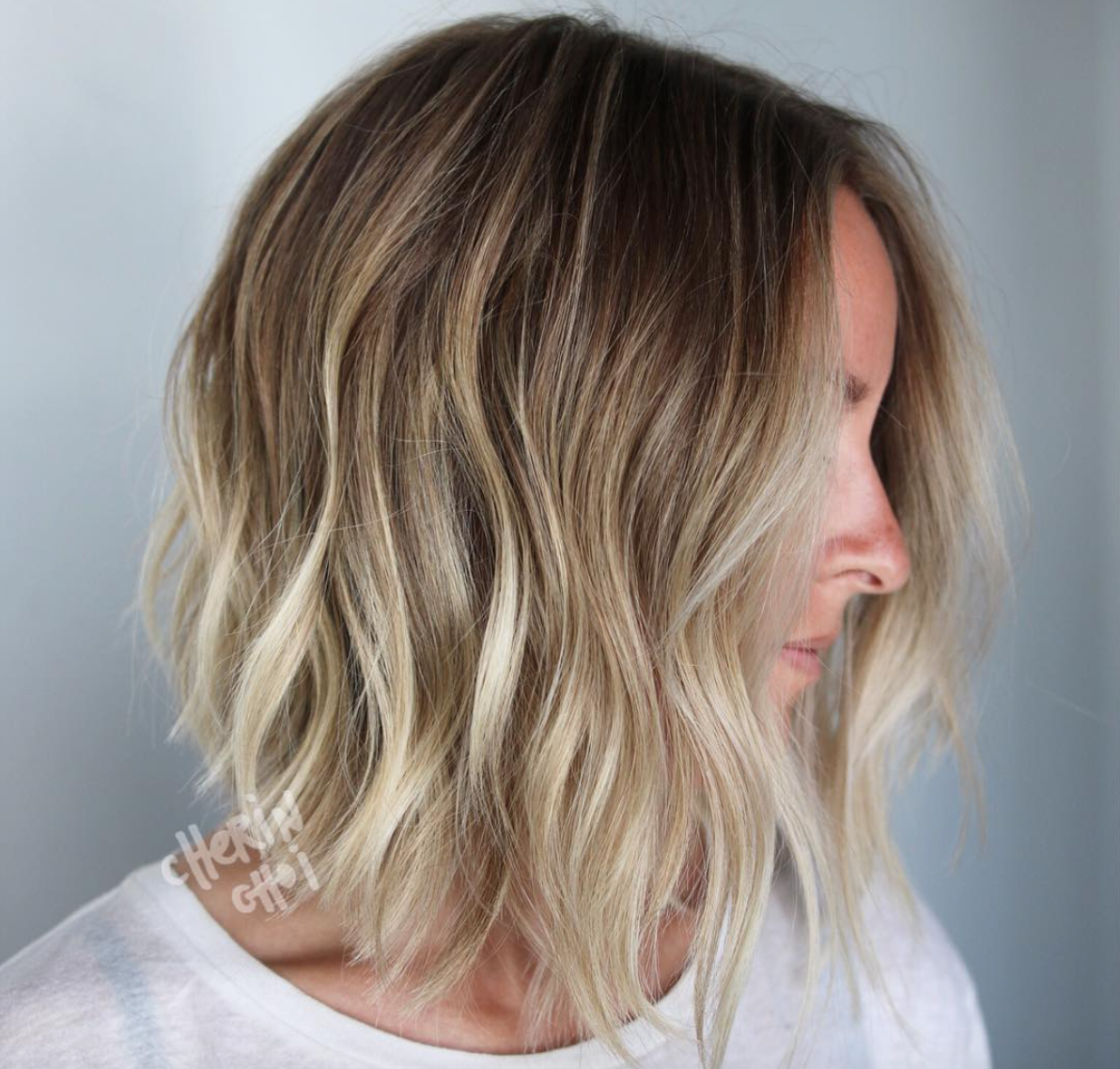 Ombre Hair In Short Hair