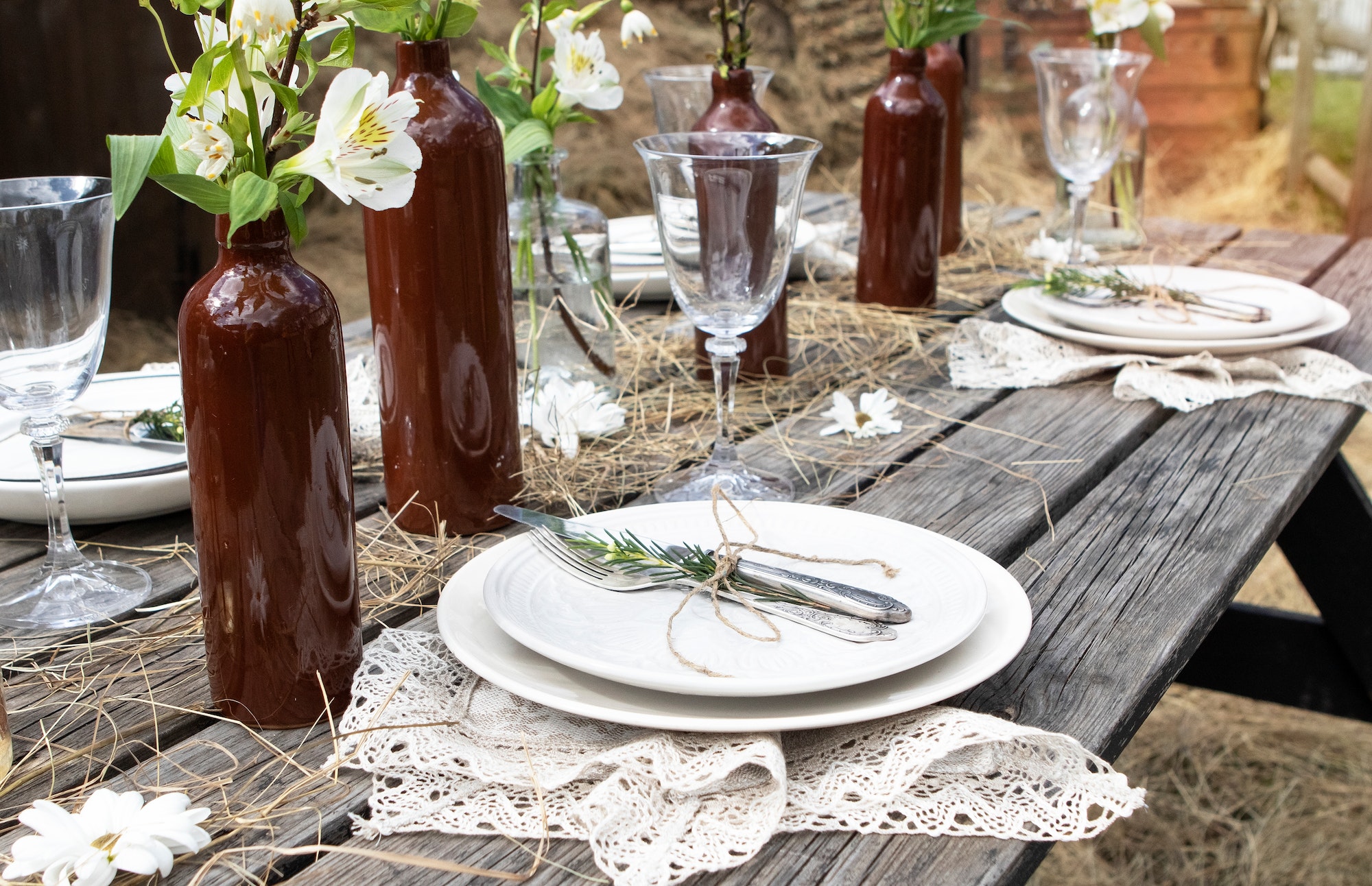 Decoração Rústica de Casamento