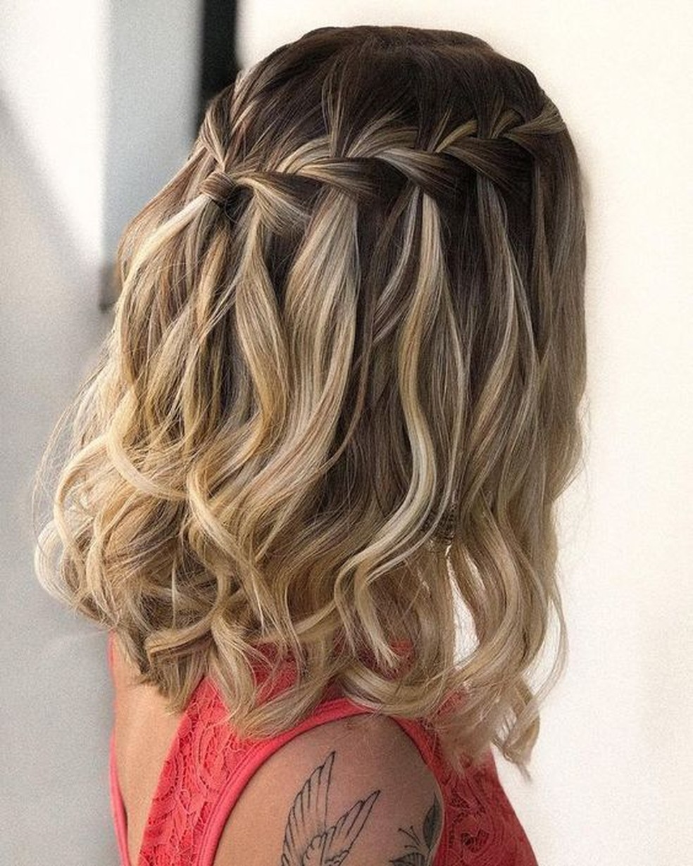 Penteado Cabelo Solto