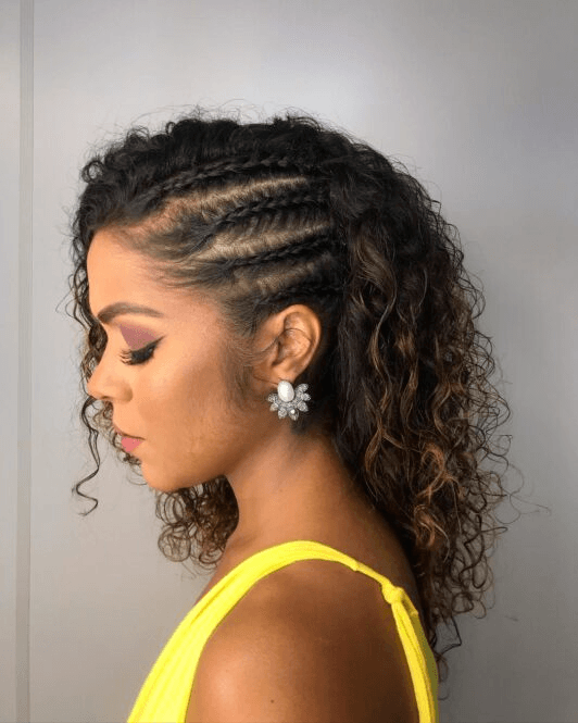 Penteado Cabelo Solto