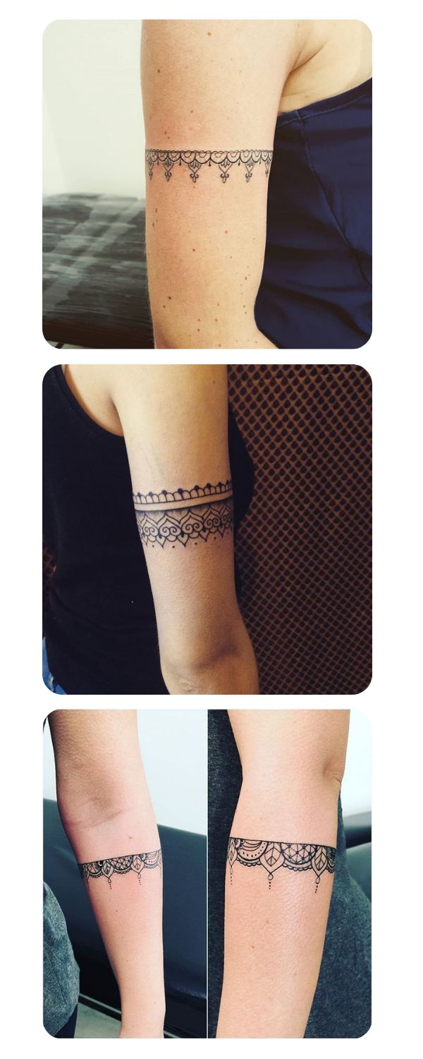 Tatuagem Bracelete Feminina