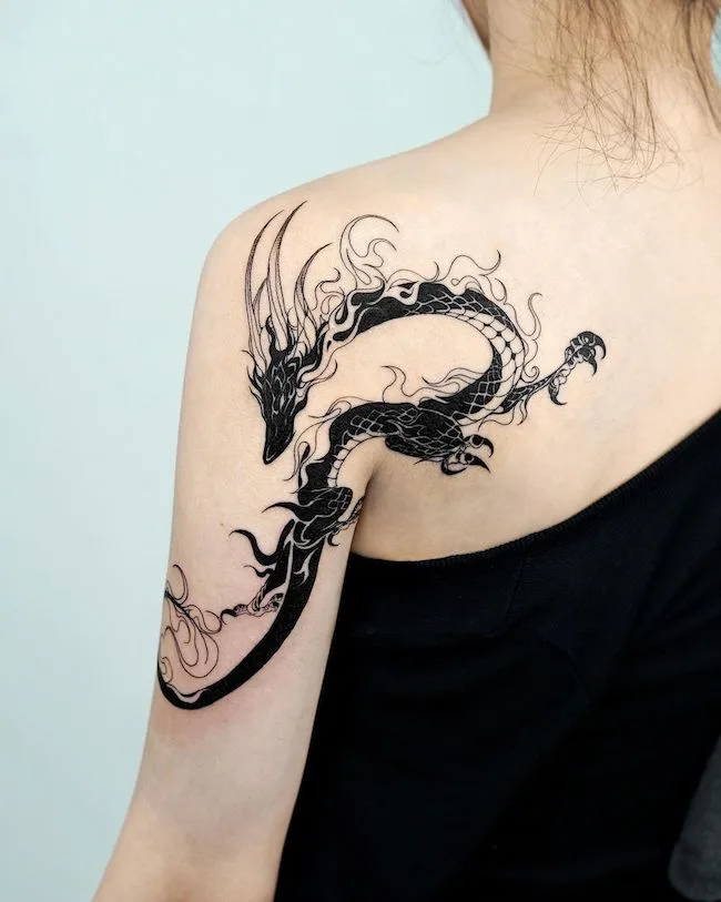 tattoo on shoulder