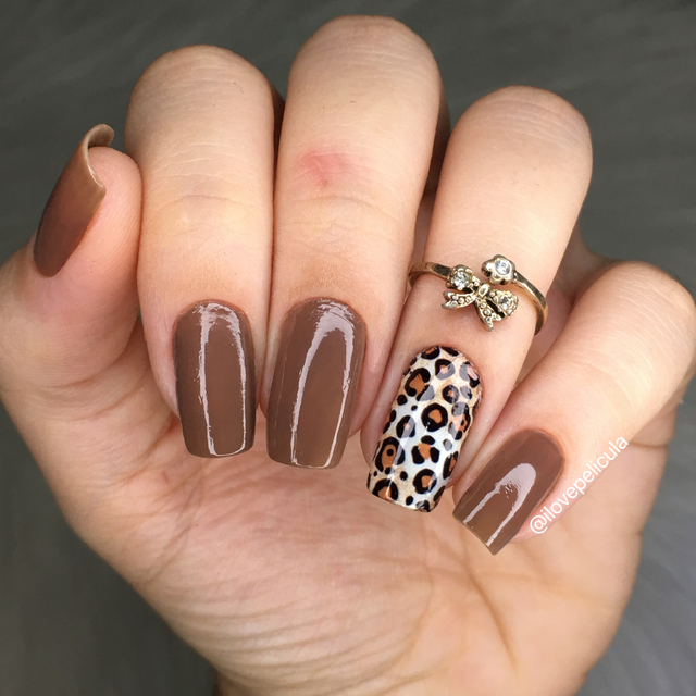 Unha Decorada Animal Print