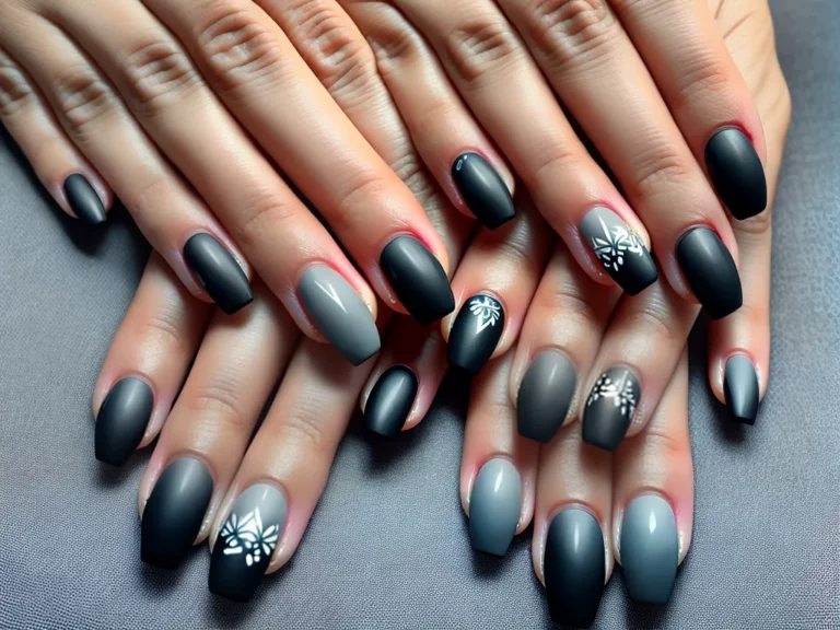 unhas-decoradas-bege-e-preto