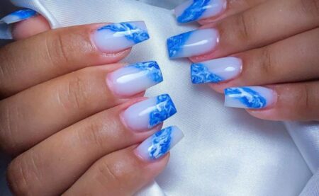 unhas-decoradas-marmorizadas