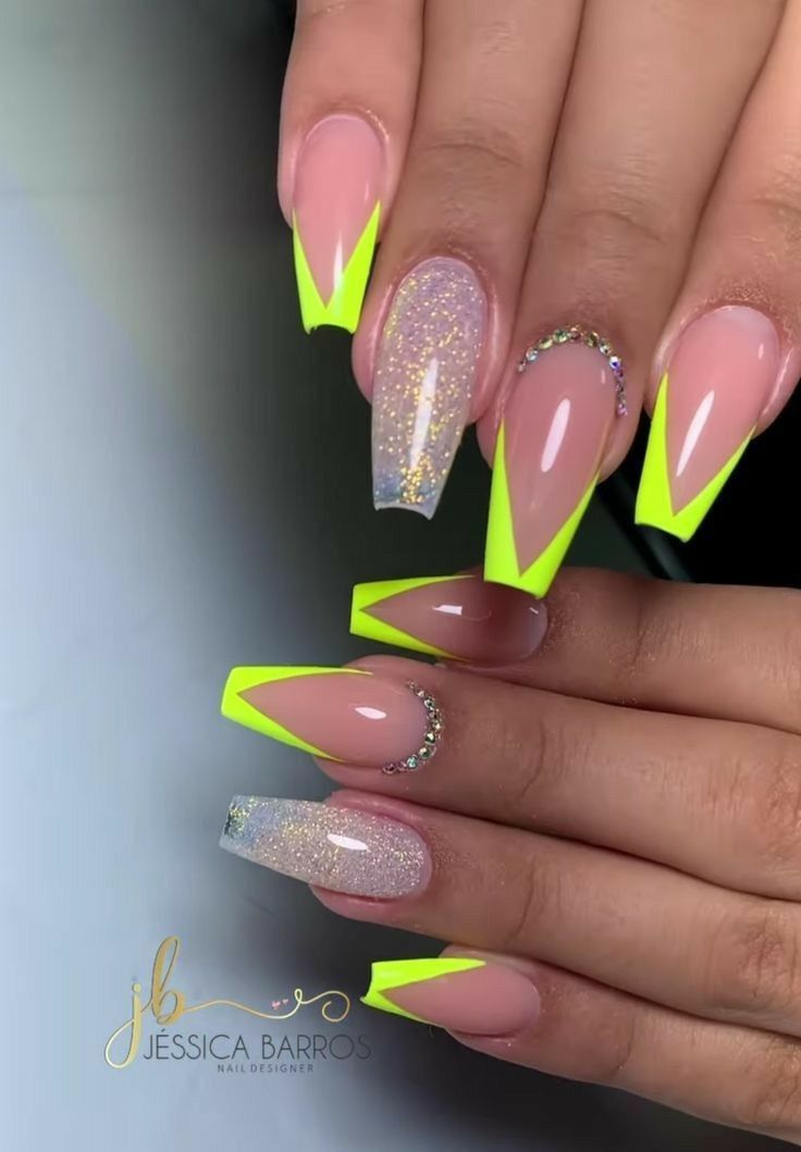 Unhas Neon