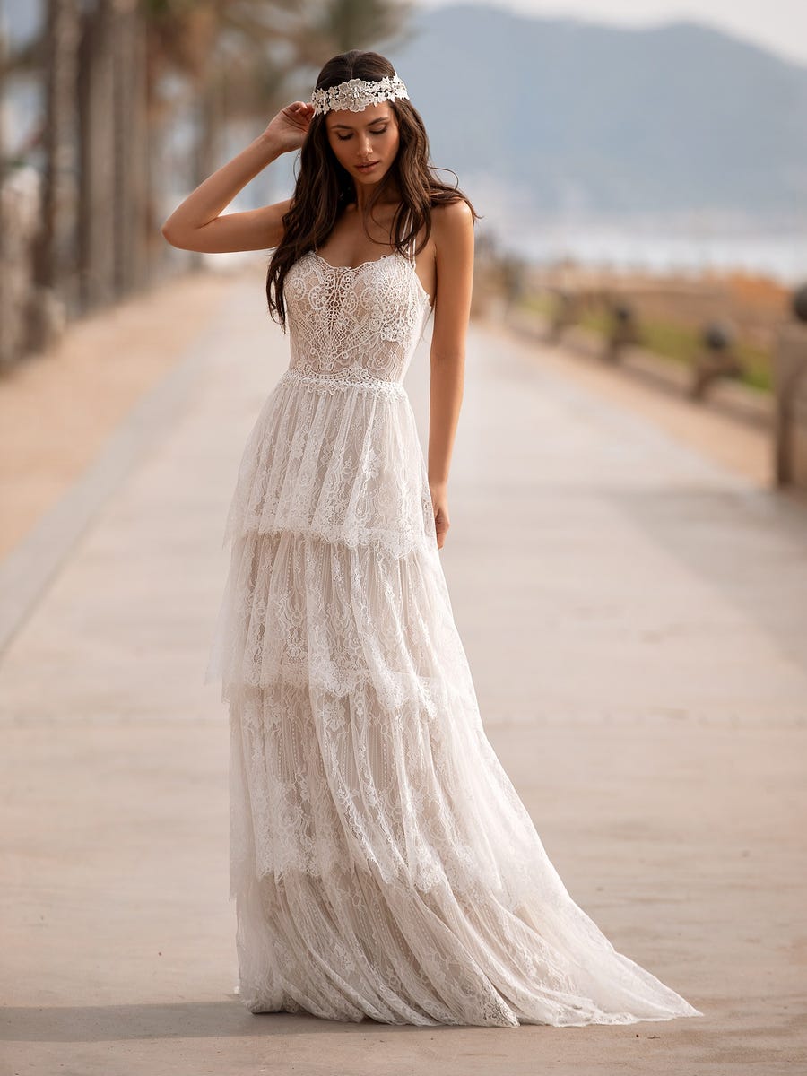 Vestido De Noiva Hippie Boho