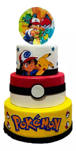 Bolo Decorado Pokemon