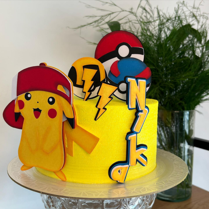 Bolo Decorado Pokemon