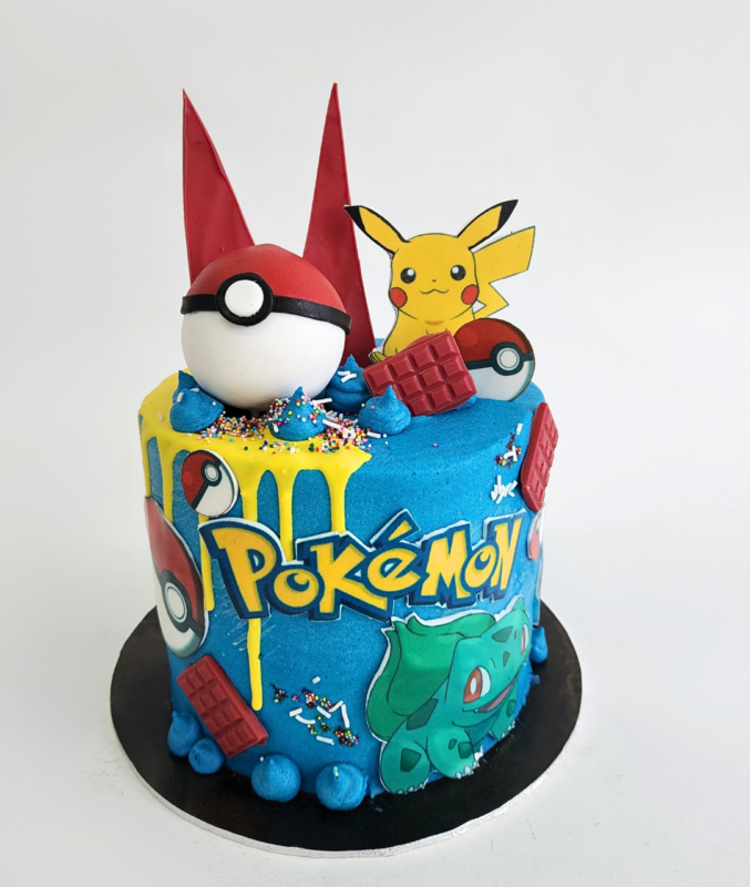 Pokemon Decorated Cake