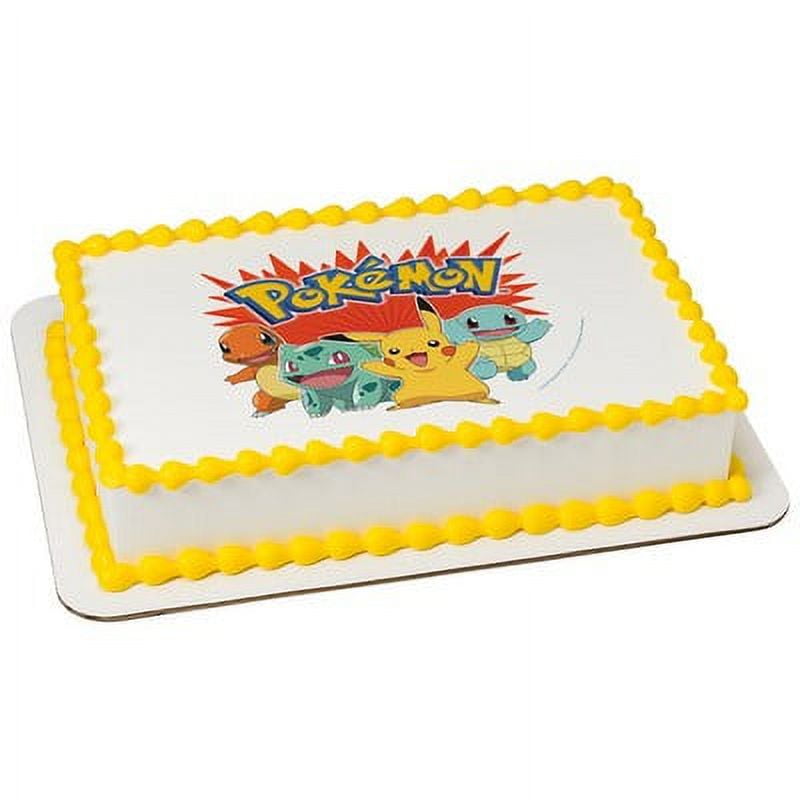 Pokemon Decorated Cake