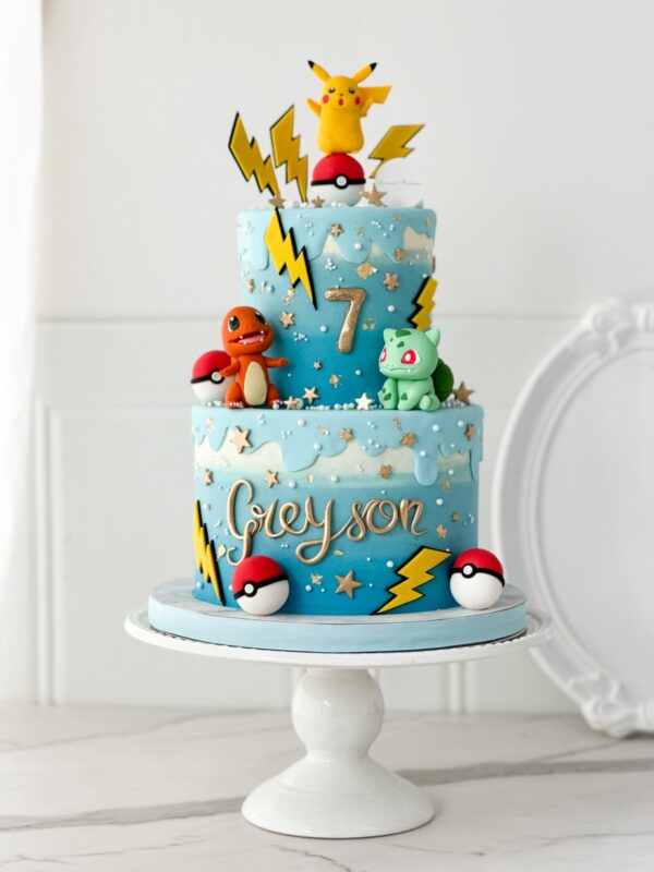 Pokemon Decorated Cake