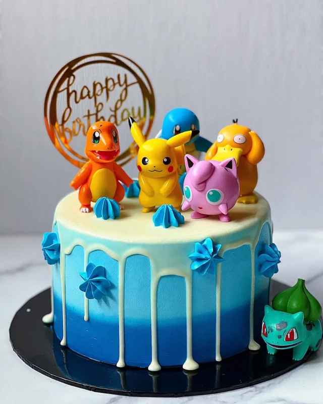 Pokemon Decorated Cake