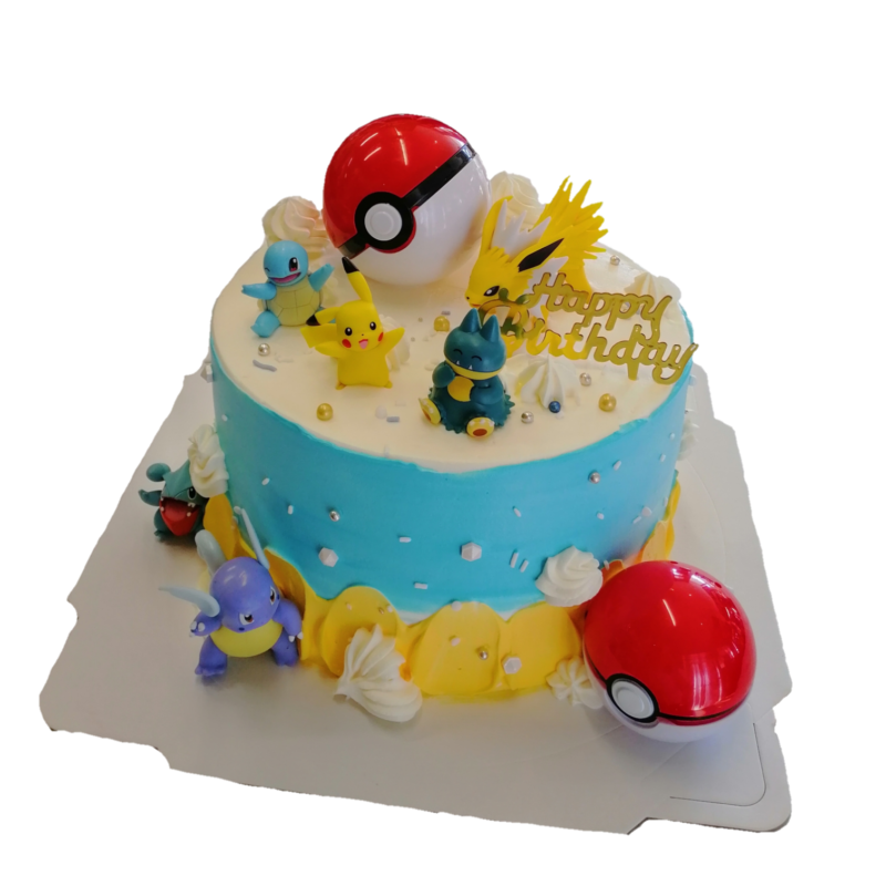 Pokemon Decorated Cake