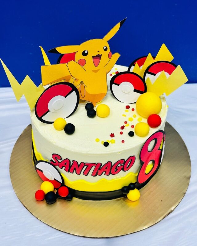 Pokemon Decorated Cake