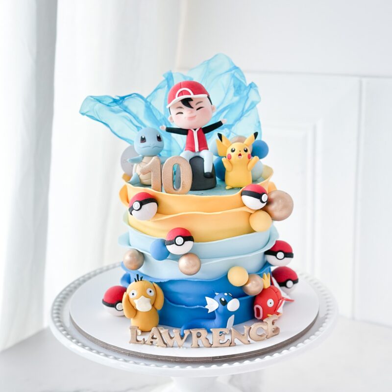 Pokemon Decorated Cake