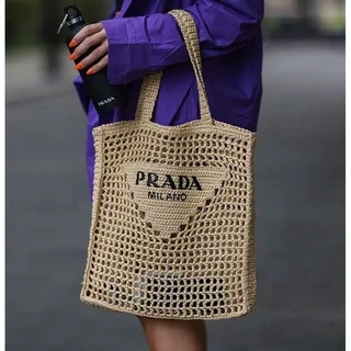 bolsa de croche prada